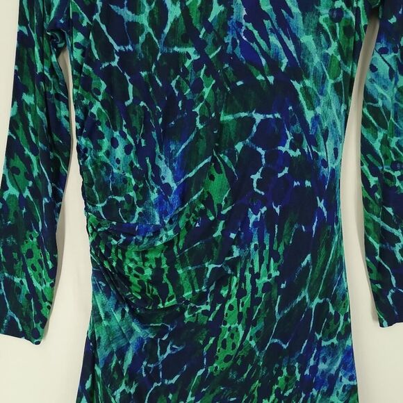 Soft Surroundings Ruched 3/4 Sleeve Darcy Dress - Picture 6 of 9